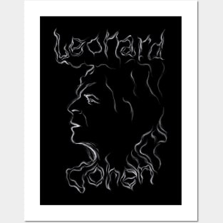 Leonard Cohen Posters and Art